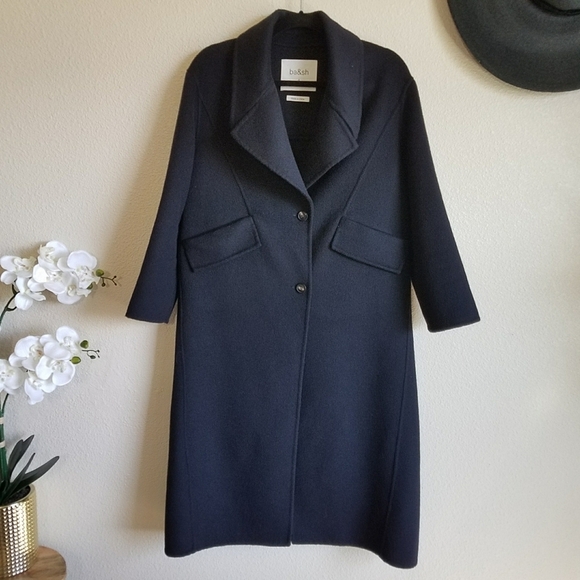 Ba&sh Wool Blend Manteau Coat - Picture 2 of 10
